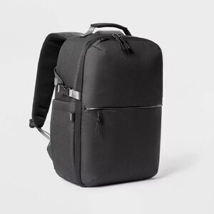 Heyday Camera Backpack 16.25” Black Heather DSLR Laptop Travel Bag New